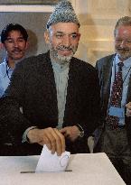 (1)Karzai victorious in loya jirga election